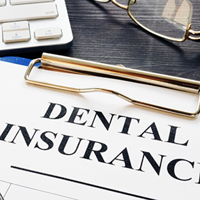 Dental insurance paperwork