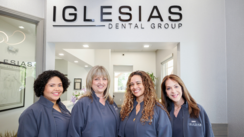 The smiling team at Iglesias Dental Group