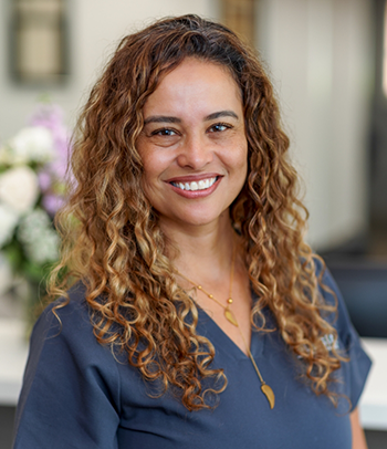 Registered dental hygienist Maria